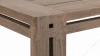 Lusso - Lusso Outdoor Coffee Table, Weathered Teak