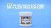 Show in main carousel: Petpost Ear Wipes with Coconut Oil & Aloe Vera for Cats, 100 count slide 10 of 11