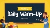 Year 2 Daily Warm-Up – PowerPoint 1