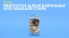 Show in main carousel: PawFlex Protective Sleeve Disposable Dog Bandage Cover, 3 count, XX-Small slide 11 of 13