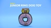 Show in main carousel: Tuffy's Junior Ring Squeaky Plush Dog Toy, Camo Blue slide 8 of 9