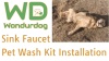 Show in main carousel: Wondurdog Sink Faucet Pet Wash Kit slide 13 of 14