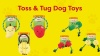 Show in main carousel: Dole Products 2-in-1 CarrotPop Rubber Squeaky Mini Plush Dog Treat Dispenser Toy, 7-in slide 8 of 8