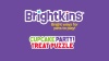 Show in main carousel: Brightkins Cupcake Party! Puzzle Treat Dog Toy slide 8 of 9