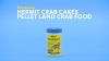 Show in main carousel: Tetrafauna Hermit Crab Cakes Pellet Land Crab Food, 1.58-oz jar slide 10 of 10