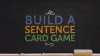 Sentence Trains - Sentence Building Activity