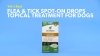 Show in main carousel: Vet's Best Flea & Tick Spot Natural Treatment for Dogs, Under 15 lbs, 4 Doses (4-mos. supply) slide 9 of 11