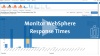 Monitor WebSphere Transaction Response Times