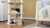 Show in main carousel: PAWZ Road Indoor 61-in Tall Polyester Cat Tree Tower, Large, Beige slide 10 of 10
