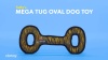 Show in main carousel: Tuffy's Mega Tug Oval Squeaky Plush Dog Toy, Brick slide 9 of 10