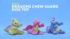 Show in main carousel: GoDog Dragons Chew Guard Squeaky Plush Dog Toy, Coral, Small slide 7 of 7
