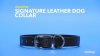Show in main carousel: OmniPet Signature Leather Dog Collar, Red, 18-in slide 4 of 5