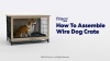 Show in main carousel: Frisco Easy Set-Up Wood Furniture Style Dog Crates, Grey, Small slide 9 of 10