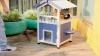 Show in main carousel: Petsfit Two Level Wooden Outdoor Cat House, Blue slide 9 of 10