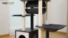 Show in main carousel: PAWZ Road 52-in Polyester Modern Cat Tree & Condo with Fully Sisal Covered Scratching Posts, Brown slide 8 of 8