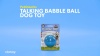 Show in main carousel: Pet Qwerks Talking Babble Ball Dog Toy, Small slide 7 of 9