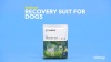 Show in main carousel: Suitical Recovery Suit for Dogs, Blue Camo, Large slide 10 of 11