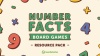 Subtracting From 10 – Number Facts Board Game