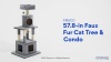 Show in main carousel: Frisco 54 in Faux Fur Cat Tree & Condo, Gray slide 6 of 7