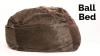 Show in main carousel: FurHaven Plush Ball Pillow Dog Bed with Removable Cover, Gray Mist, Medium slide 12 of 13