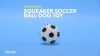 Show in main carousel: Gnawsome Squeaker Soccer Ball Dog Toy, Medium slide 8 of 9