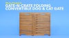 Show in main carousel: Merry Products Gate-n-Crate Folding Convertible Dog & Cat Gate, 29-in slide 7 of 8