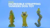Show in main carousel: Fat Cat Incredible Strapping Yankers Snake Squeaky Dog Toy, Color Varies slide 6 of 7