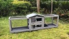 Show in main carousel: Aivituvin-AIR65 Indoor House Easy Moving Large Bunny Rabbit Hutch, Gray slide 8 of 9