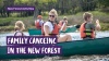 Family Canoeing in The New Forest