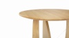 Geometric - Geometric Side Table, Light Oak