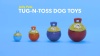 Show in main carousel: Jolly Pets Tug-n-Toss Dog Toy, Blueberry, 6-in slide 5 of 6