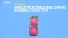 Show in main carousel: Ruff Dawg, Big Dawg Barbell Tough Dog Chew Toy, X-Large slide 4 of 6