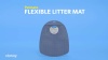 Show in main carousel: Petmate Flexible Litter Mat, Color Varies slide 3 of 4