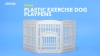 Show in main carousel: Frisco 8-Panel Plastic Exercise Dog Playpen, 34"H, Gray slide 10 of 11