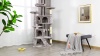 Show in main carousel: Yaheetech 54.5" H Multilevel Indoor Cat Tree & Condo, Navy Blue slide 10 of 11