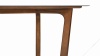 Devon - Devon Dining Table, Walnut and Black Ceramic, 70in