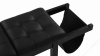 Anders - Anders Bench, Ink Black Vegan Leather