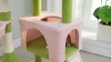 Show in main carousel: PAWZ Road 47.2-in Polyester Flower Cat Tree with Large Metal Hammock & Condo, Medium, Pink slide 9 of 9