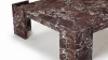 Aspen - Aspen Coffee Table, Rosso Levanto Marble