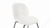 Beetle - Beetle Side Chair, Pearl Boucle