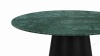 Pluto - Pluto Round Dining Table, Green Marble, 47in