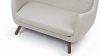 Lyrist - Lyrist Sofa, Wheat Gray Cashmere Wool