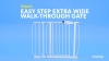 Show in main carousel: Regalo Pet Products Easy Step Extra Wide Walk-Through Dog Gate, 30-in slide 4 of 5