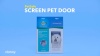 Show in main carousel: PetSafe Window & Porch Screen Dog & Cat Door slide 7 of 8