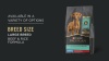 Show in main carousel: Purina Pro Plan Puppy Shredded Blend Chicken & Rice Formula with Probiotics Dry Dog Food, 34-lb bag slide 12 of 13