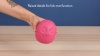 Show in main carousel: Fringe Studio You're A Hoot Rubber Dog Toy, Hot Pink slide 5 of 5