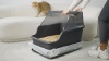Show in main carousel: Mr. Catman Sifting Litter Box with Sifter Pan & Waste Storage Tray, Dark Grey, X-Large slide 10 of 10