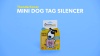 Show in main carousel: ThunderCover Mini Dog Tag Silencer, Clear slide 7 of 8