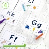 Upper and Lowercase Peg Cards