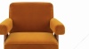 Jeanneret - Jeanneret Lounge Chair, Orange Luxe Velvet